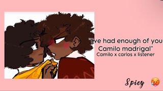 Your mine Listener Camilo x Carlos x Listener Spicy 🥵 🤭 [upl. by Constantino552]