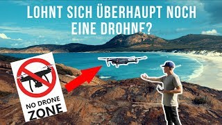 Lohnt sich 2021 noch eine DROHNE ∙ Unsere Weltreise Erfahrungen [upl. by Elauqsap]