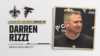 Darren Rizzi on changes to routine advice from coaches  New Orleans Saints [upl. by Adiaroz]