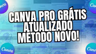 CANVA PRO GRATIS 2025 EM 1 MINUTINHO [upl. by Htepsle]