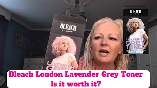 Unveiling the Results Is Bleach London Lavender Grey Toner Worth It [upl. by Sucul498]