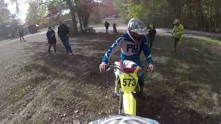 Michigan Vintage Motocross Pit Bike Relay Race VTR [upl. by Wolff]