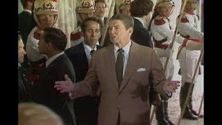 President Reagan at Palacio Do Planalto Brazil on December 1 1982 [upl. by Fidellia]