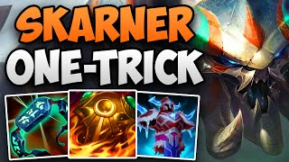 CHALLENGER SKARNER TOP ONETRICK FULL GAMEPLAY  CHALLENGER SKARNER TOP GAMEPLAY  Patch 1410 S14 [upl. by Francine243]