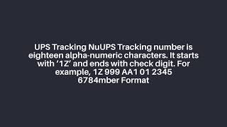 Tracking Number Formats By Carrier  USPSUPS DHL Fedex DTDC Tracking Number Formats With Example [upl. by Ydiarf]