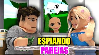 😯Espiando Parejas en Brookhaven🧐Roblox [upl. by Anastasie]