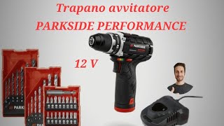 Trapano avvitatore Parkside Performance 12 V [upl. by Rajewski]