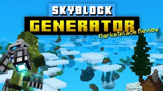 Infinite Skyblock Generator Marketplace Dynamic Map Review Skyblock Randomizer [upl. by Zetram]