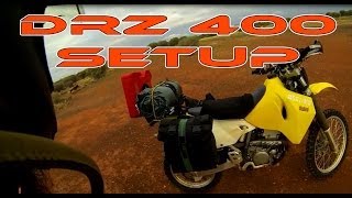 DRZ 400 Adventure Setup [upl. by Ydna]