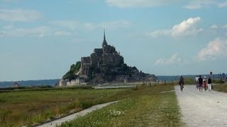 Tide surrounds 1000yearold church as hundreds watch [upl. by Yroc]