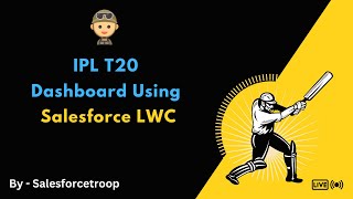 IPL T20 Dashboard Using Salesforce LWC  Demo  Mini Project  COUPON  IPLDASHBOARD [upl. by Nonnahs418]