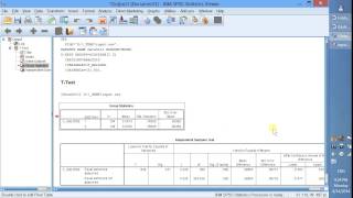 Independent Sample TTest  Phân tích Independent Sample TTest trong SPSS nhóm MBA thực hiện [upl. by Rouvin]