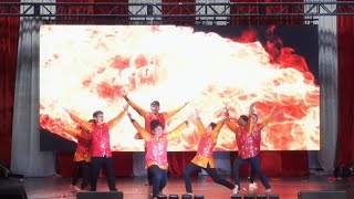 Guntur Karam  Kabali Nippura  Ramam Raghavam boys performance Diwali 2023 fyp dance [upl. by Linus]