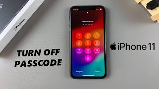 How To Disable Passcode On iPhone 11 [upl. by Zipah]