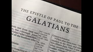 Galatians Bible Class 103024 [upl. by Llabmik]