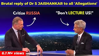 quotWe have our own POLICIES you will have to live with itquot  Dr S Jaishankar Epic Interview [upl. by Nomsed]