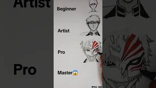 How to draw Ichigo BLEACH ichigo bleach shorts art tevart [upl. by Larkins]