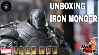 Hot toys  Iron Man  Iron Monger scale 16 Unboxing 4K [upl. by Dnomde]