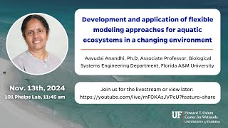 W3 Dev amp app of flexible modeling approaches for aquatic ecosystems in a changing environment [upl. by Yezdnil881]