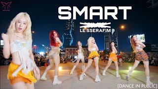 LBKpop in public LE SSERAFIM 르세라핌 Smart  BESTEVER Dance cover from Viet Nam [upl. by Yenahteb673]