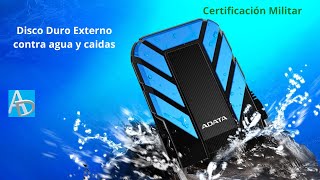 ADATA HD710 Pro Certificación Militar disco duro externo compra de AMAZON características y reseña [upl. by Ybor]