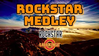 KARAOKE  ROCKSTAR MEDLEY  ROCKSTAR  VIDEOKE [upl. by Hamil]