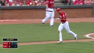 WSHCIN Votto draws threeball walk [upl. by Bunch]