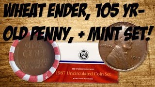 ENDER 100 YEAR OLD PENNY  MINT SET Coin Roll Hunting [upl. by Whittaker]