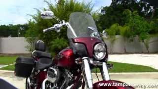 Used 2012 HarleyDavidson FLSTSE3 CVO Softail Convertible Screamin Eagle Motorcycle [upl. by Aimek686]