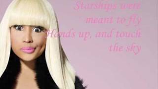 Nicki Minaj  Starships Lyrics [upl. by Nanreit]