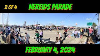 2 of 4 Mardi Gras Nereids Parade Bay St Louis MS 020424 [upl. by Dirrej]