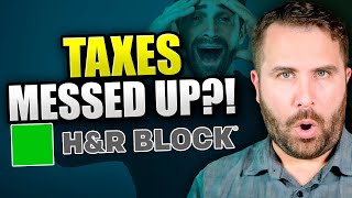 HampR Block AND Her Tax Pro Messed Up Lost Refunds [upl. by Jerome]