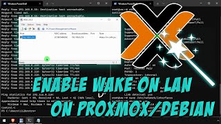 Enable Wake On LAN on ProxmoxDebian [upl. by Ennyroc]