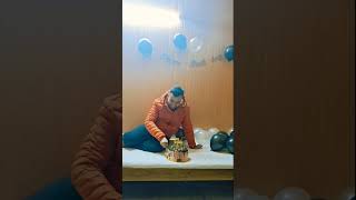 Surprise my boyfriend on his birthday🎂love birthday shortvideo youtubeshorts shortvideo shorts [upl. by Roselba]