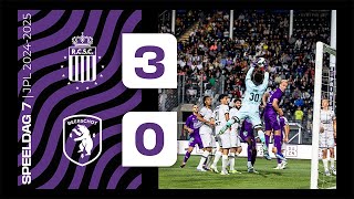 CHARLEROI 3  0 K BEERSCHOT VA  HIGHLIGHTS [upl. by Elbas280]