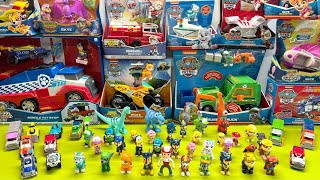 Paw Patrol mighty movie Unboxing Collection Review  Paddlin Pups  Mighty pups Paw Patrol ASMR [upl. by Chappie296]