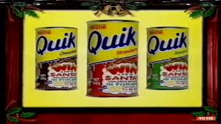 Nestle Quik  Santas Workshop Promotion  Australian TV Commercial 1994 [upl. by Lomaj]