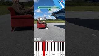 Human vs Jet Engine MrBeast  Octave Piano Tutorial [upl. by Stickney]