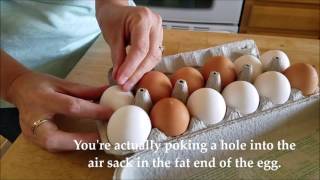 Easy To Peel Farm Fresh Hard Boiled Eggs [upl. by Iruahs]