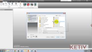 How to Set Component Material on Import in Autodesk Inventor [upl. by Skoorb]