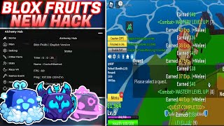 NEW Roblox Blox Fruits Script Hack Autofarm  BYFRON BYPASS MOBILE amp PC [upl. by Nodnas]