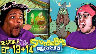 SpongeBob Season 6 Episode 13 amp 14 GROUP REACTION [upl. by Nylloh]