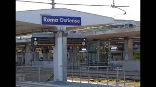 Annunci alla stazione di Roma Ostiense [upl. by Enimsaj408]