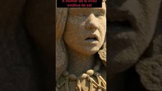 Virou estátua de sal biblia reflexoesbiblicas sodomaygomorra [upl. by Ayoj]