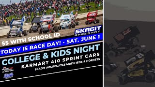 Skagit Speedway 410 Sprint Car highlights  June 1 2024 [upl. by Adrianna]