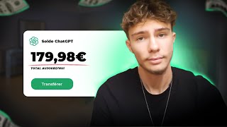 FACILE amp RAPIDE Gagner 1337€ en ILLIMITÉ avec ChatGPT en automatique [upl. by Sink]