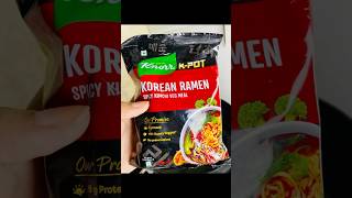 Spicy kimchi veg noodles🥵🌶️🍜knorr koreannoodles spicynoodles korean bts spicy vegnoodles [upl. by Ravo]