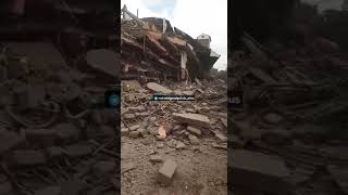 Storey building collapse in Kahawa west automobile [upl. by Eilujna]