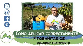 Cómo aplicar correctamente cualquier tratamiento de fitosanitarios  LdN [upl. by Nova]