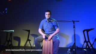 Tutorial Cajon  Jubilez criez de joie  Percussion amp Liturgie [upl. by Scarrow]